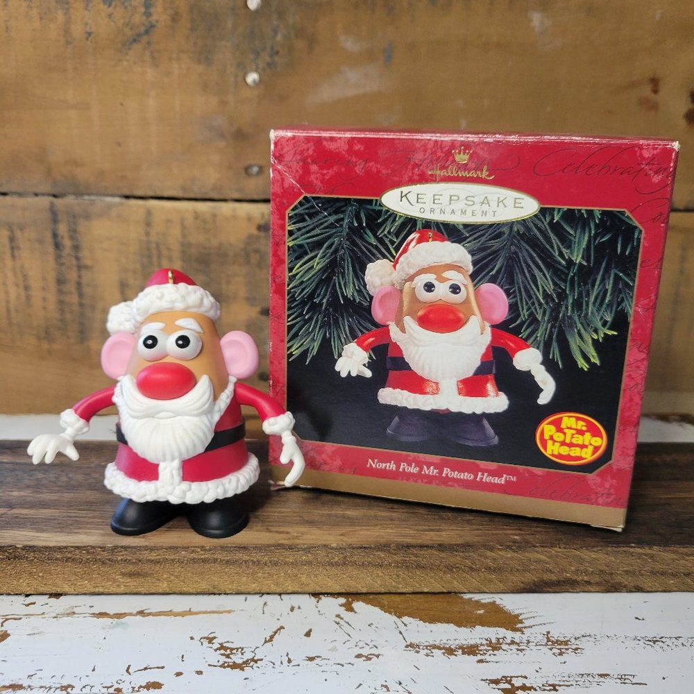 Hallmark Mr Potato Head Christmas Ornament 1999